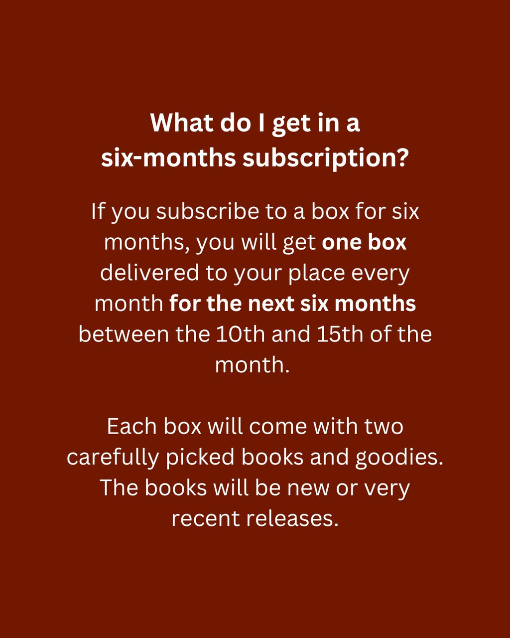 The Dark Chocolate Book Box